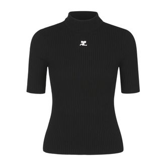 Courrèges Mujer, Jerseys, Negro, Talla: S