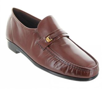 Florsheim Mens Riva Moc Toe Bit Loafer In Cognac
