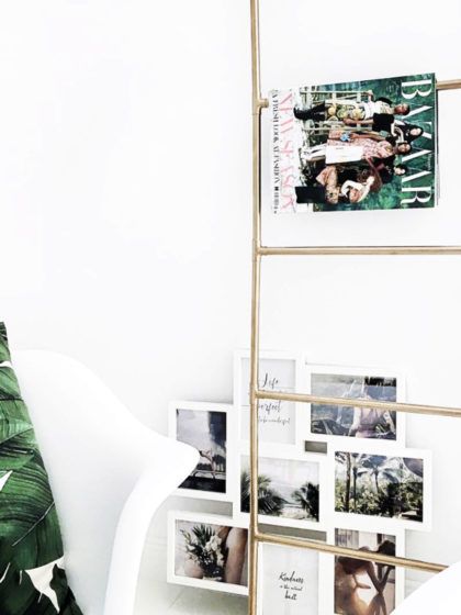 Ladder Shelves To Step Up Your Interiors Game