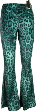 Alberto Audenino Polyester Stretch Trousers - Green