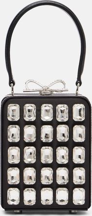 Self Portrait Borsa Micro con cristalli