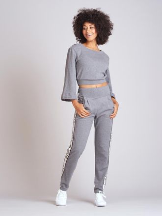 Bloch Margot Straight Leg Jogger, Marl Mist
