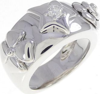 Chanel White Gold (18K) Band Ring (Pre-Owned)