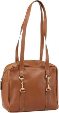 Gucci Pre-owned Shoulder Bags, female, Brown, Size: ONE SIZE Pre-owned Shoulder Bag
