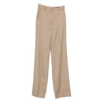 Max Mara Mujer, Pantalones, Marrón, Talla: L