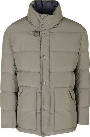 Fay Quotidiano Short Puffer Poplin Jacket