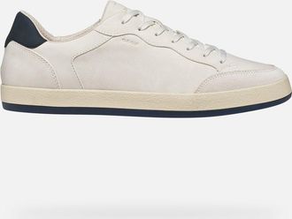 Geox Serifos Man Off White/navy, Size: 39