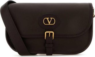 Valentino Garavani Brown Antibes Small Shoulder Bag