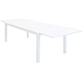 Milani Home Milani Home - dexter - set tavolo in alluminio cm 200/300 x 100 x 74 h con 4 sedie e 2 poltrone Dexter