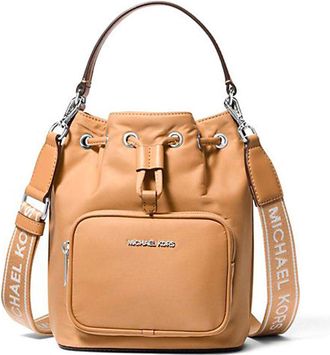 Michael Kors Brown Nylon Backet Womens Bag