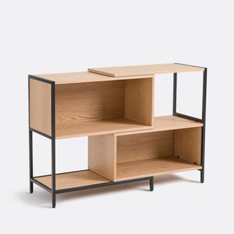 La Redoute Interieurs Eiken fineer modulaire en uittrekbare consoletafel Volga