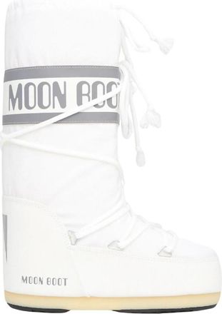 Moon Boot Moon Boot, Snow Boots, female, White, Size: 12 US Icon Nylon Boot