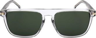 HUGO BOSS Green Square Mens Sunglasses BOSS 1599/S 0KB7/QT 56