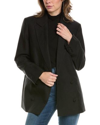 AllSaints Allsaints Petra Linen-Blend Blazer