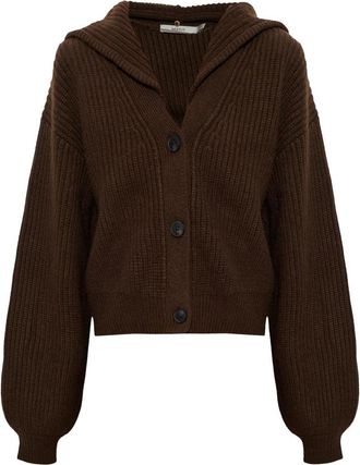 Gestuz Gzkamina Wool Cardigan - Dames - Vesten - Bruin - S - Wol - Truien & Vesten