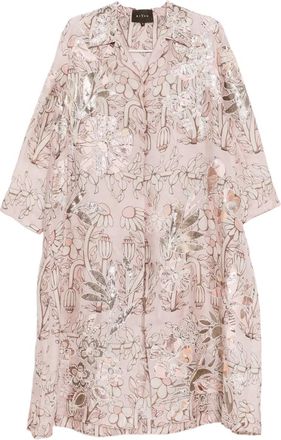 Biyan Jas met bloemenprint - Roze