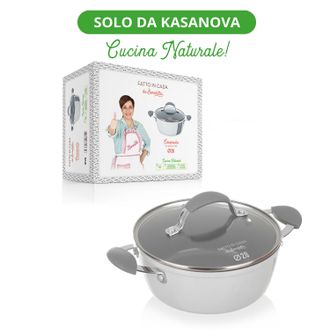 FATTO IN CASA da Benedetta Casseruola induzione 20 cm con coperchio Fatto in casa da Benedetta
