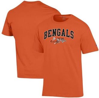 Champion Mens Champion Orange Cincinnati Bengals Arch Over Logo T-Shirt at Nordstrom, Size X-Large