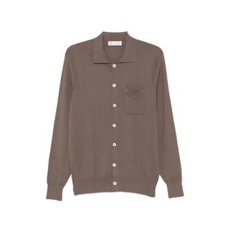 Brunello Cucinelli Ribbed-knit Button-up Cardigan