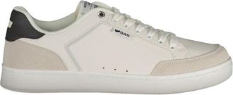 Gas Witte Polyurethaan Heren Sneaker