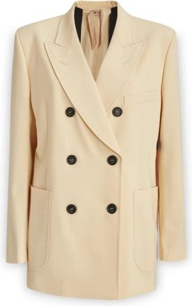 N&deg;21 Jassen Vesten - Dames - Blazers - Beige - S - Jassen