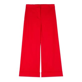 Oltre Donna, Pantaloni, Rosso, 2Xl, new
