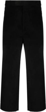 Thom Browne Corduroy Unconstructed Broek - Heren - Straight fit broeken - Zwart - M - Broeken