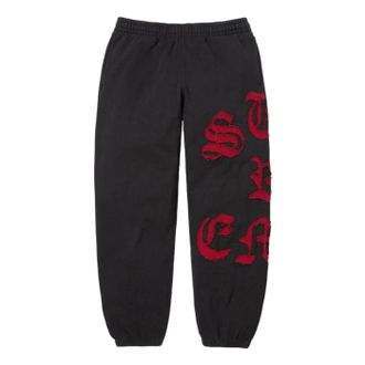 SUPREME SS26 Cut Out Sweatpant Black SUP-SS26-061-BLK