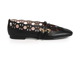 Coccinelle Ballerinas, female, Black, Size: 10 US Risako Ballerina