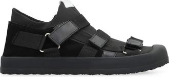 Volta Suede Low-Top Sneakers - Heren - Sneakers - Zwart - 42 EU - Leer - Schoenen