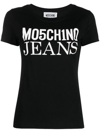 Moschino T-shirt con stampa - Nero
