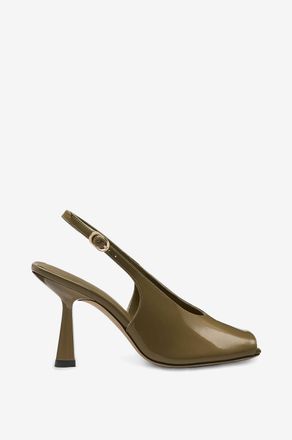Stuart Weitzman Pumps mit Fersenriemchen aus Leder Val