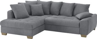 Mr. Couch Ecksofa »Nikita II, L-Form, bis 140kg pro Sitzplatz belastbar« mit Kaltschaumpolsterung, wahlweise mit Bett und Bettkasten