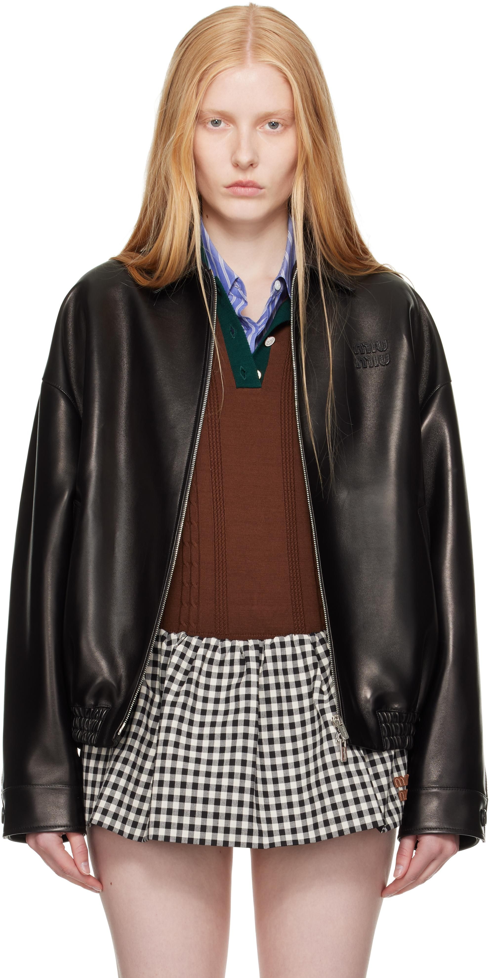 ジャケット・アウター 90s archive miumiu standcollar long coat miu miu ミュウミュウ BOA JACKET 90s ARCHIVE - メルカリ