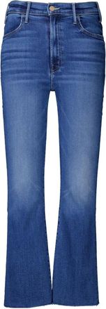 Mother Bootcut Jeans, female, Blue, W26, Ankle Fray Jeans in Blue