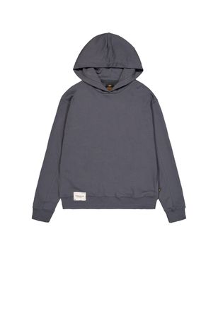 Alpha Industries Hoodie ALPHA INDUSTRIES Studio Edition Hoodie, Herren, Gr. L, grau (vintage grau), Obermaterial: 80% Baumwolle, 20% Polyester, loose fit, Sweatshirts 