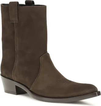 Khaite Womens Clive Ankle Boots Ebano Calf Leather Bos Taurus