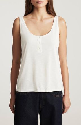 Mavi Henley Tank in Antique White at Nordstrom, Size X-Small