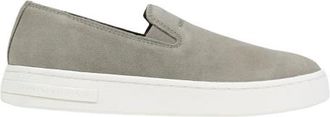 A|X Armani Exchange Xm 002633 Af 16411 - Heren - Sneakers - Grijs - 44 1/2 EU - Leer - Schoenen