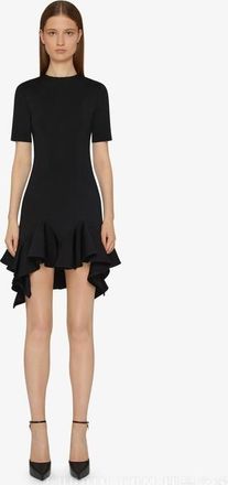 Givenchy Black Fibres Casual Womens Dress
