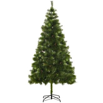 OEM &Aacute;rbol De Navidad 210cm Artificial &Aacute;rbol De Pino Decoraci&oacute;n Navide&ntilde;a Con Soporte Met&aacute;lico 505 Ramas Verde Pet