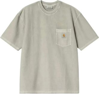 Carhartt Work in Progress S/S Loose Pocket T-Shirt - Heren - T-shirts - Groen - S - Katoen - Tops