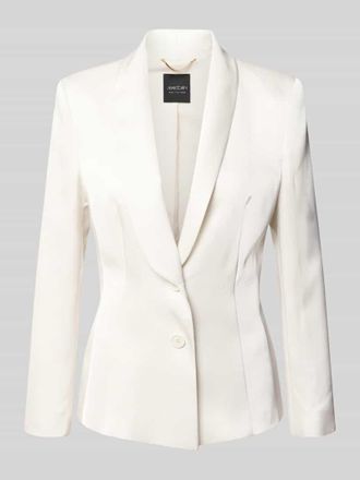 Marc Cain Blazer mit Schalkragen und Knopfverschluss in Offwhite, Gr&ouml;&szlig;e 34