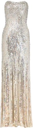 Jenny Packham Abito Sarai - Argento