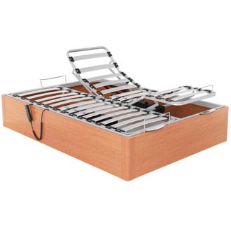 Colchones Aznar Canap&eacute; Abatible Articulado Con Motor Ankara Altura 34 Cm 150x182 Cm - Cerezo