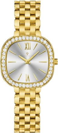 Christian Van Sant Womens Rivoli Silver Dial Watch