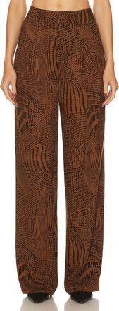 Equipment Owen Trouser In Emperador True Black Brown