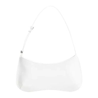 Jacquemus Shoulder Bags, female, White, Size: ONE SIZE Bisou Bag