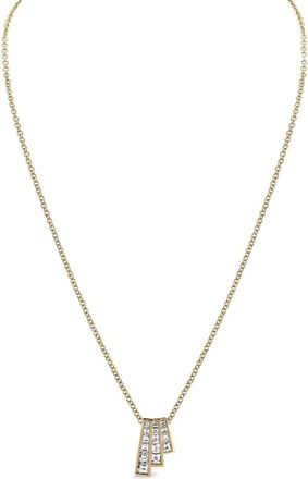 Pragnell Collana Manhattan in oro giallo 18kt con diamanti