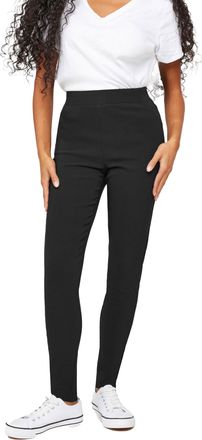 M&Co Womens Skinny Bengaline Trousers - Womens Black